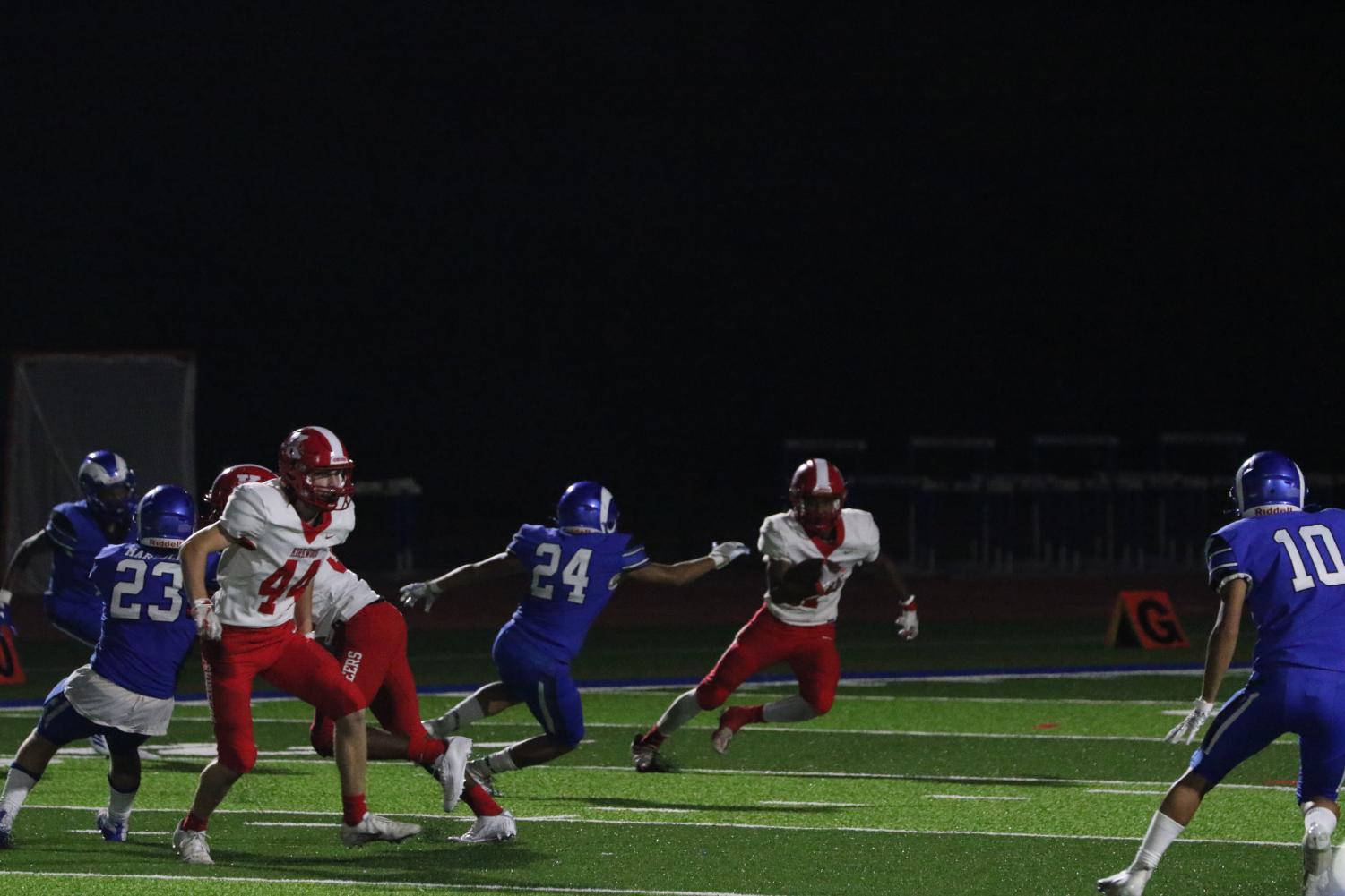 Kirkwood defeats Ladue in varsity football 9/17