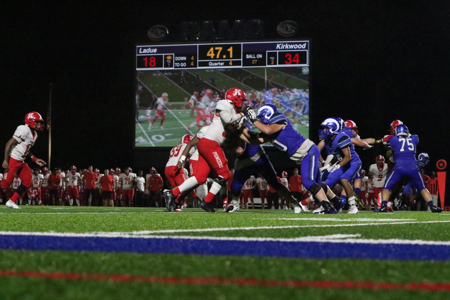 Kirkwood defeats Ladue in varsity football 9/17