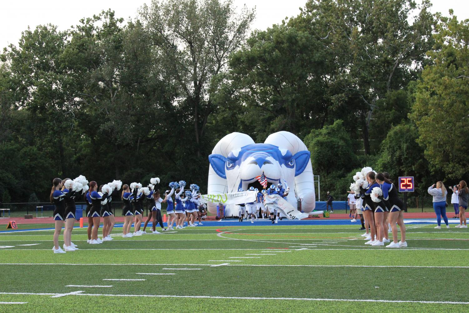 Varsity Football Defeats Lindbergh Sept. 10
