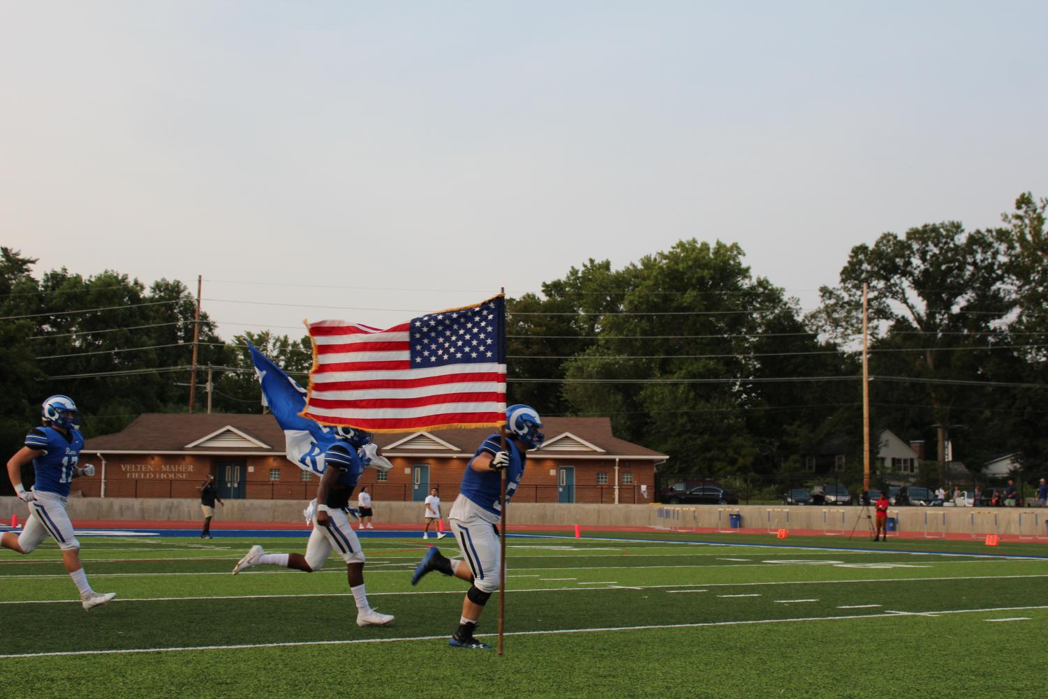 Varsity Football Defeats Lindbergh Sept. 10