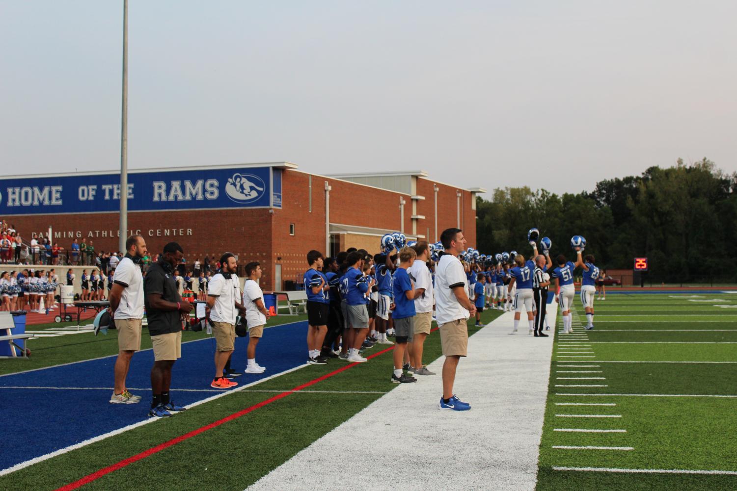 Varsity Football Defeats Lindbergh Sept. 10