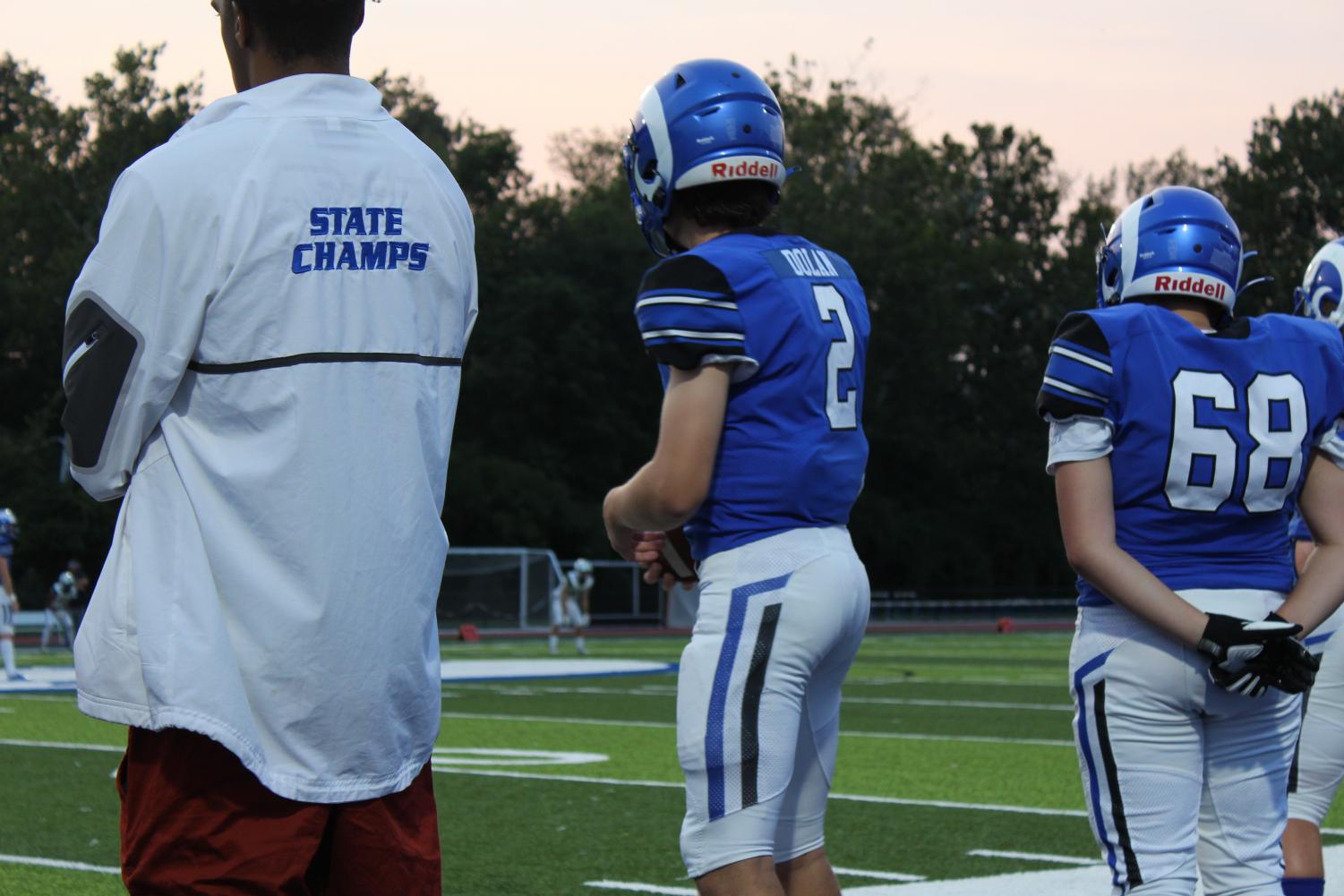 Varsity Football Defeats Lindbergh Sept. 10