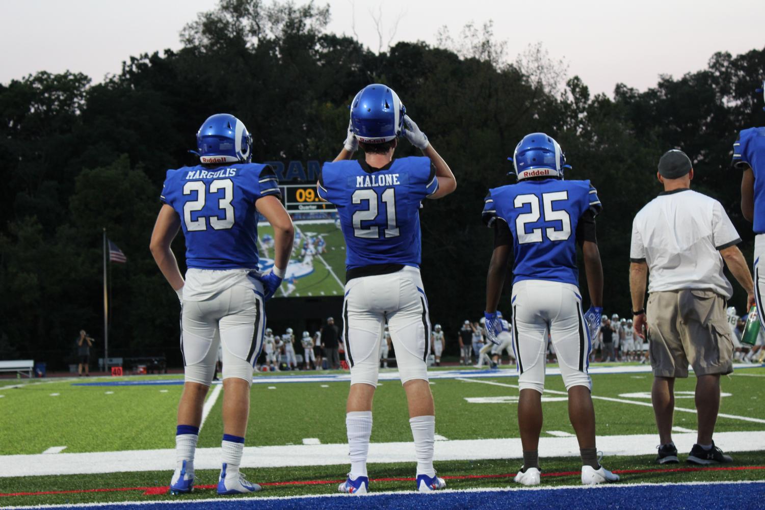 Varsity Football Defeats Lindbergh Sept. 10