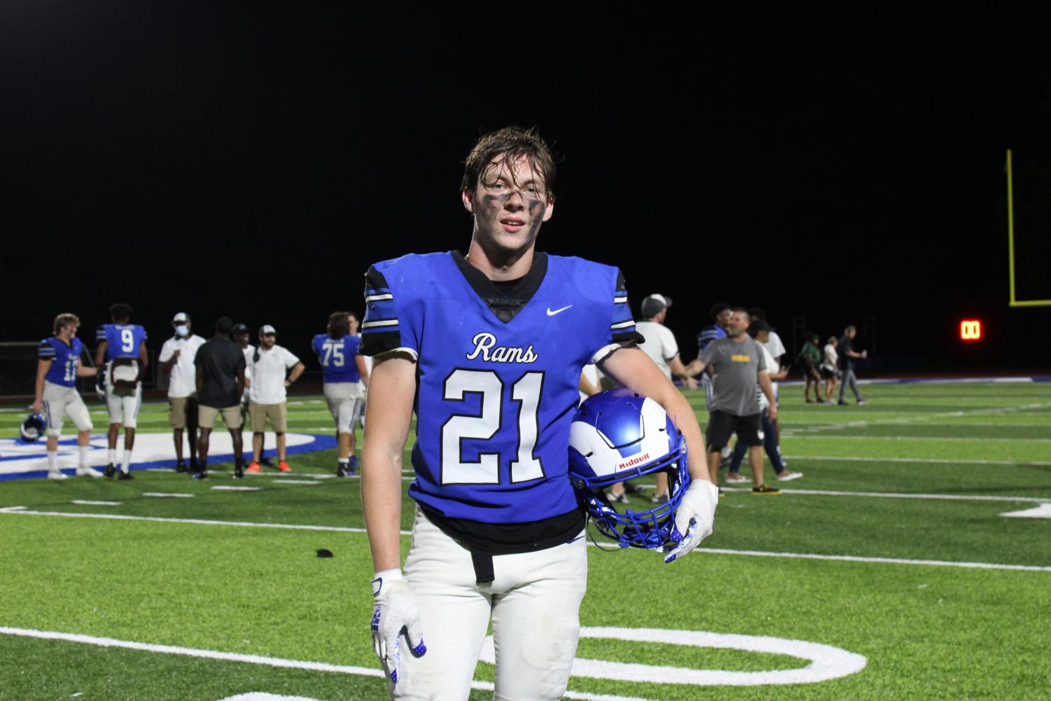 Varsity Football Defeats Lindbergh Sept. 10
