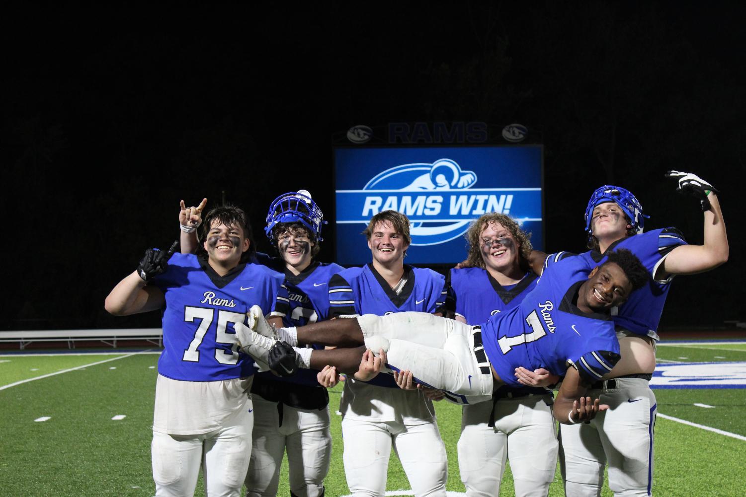 Varsity Football Defeats Lindbergh Sept. 10