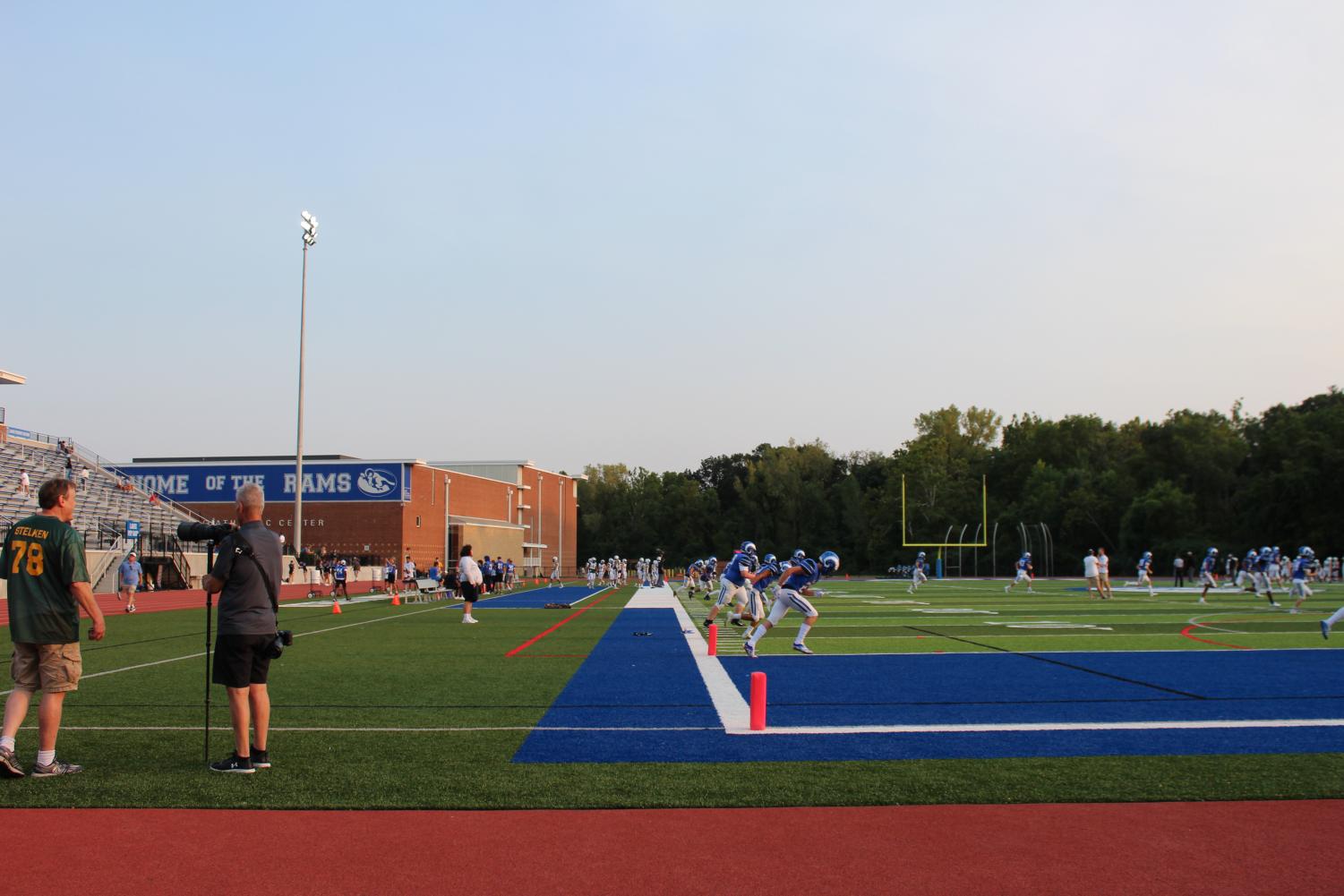 Varsity Football Defeats Lindbergh Sept. 10