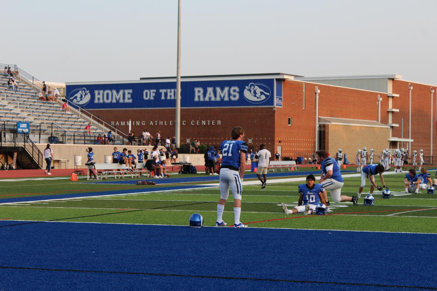 Varsity Football Defeats Lindbergh Sept. 10