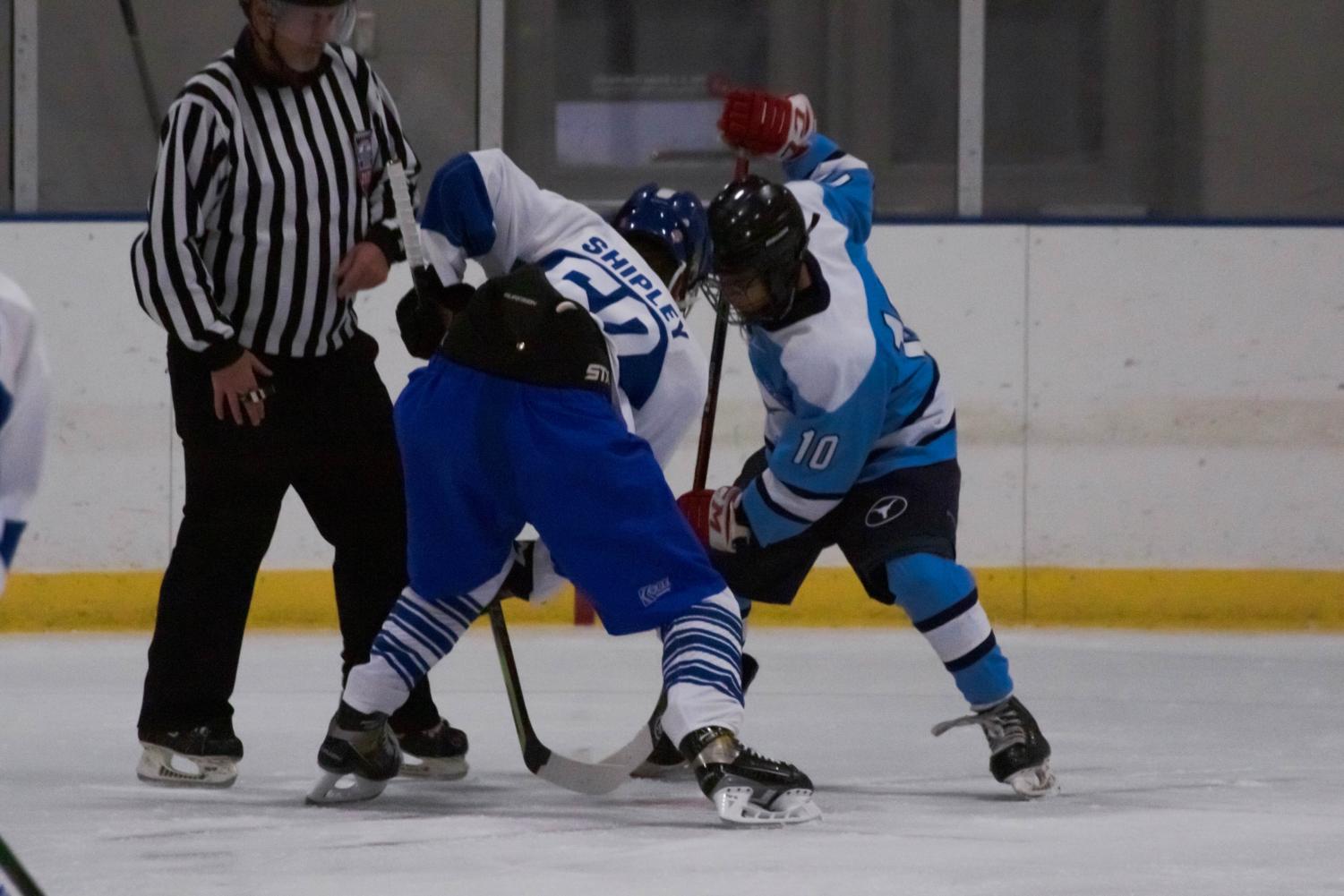 Ladue hockey game against Parkway West on Nov. 5