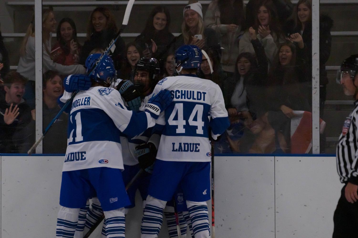 Ladue hockey game against Parkway West on Nov. 5