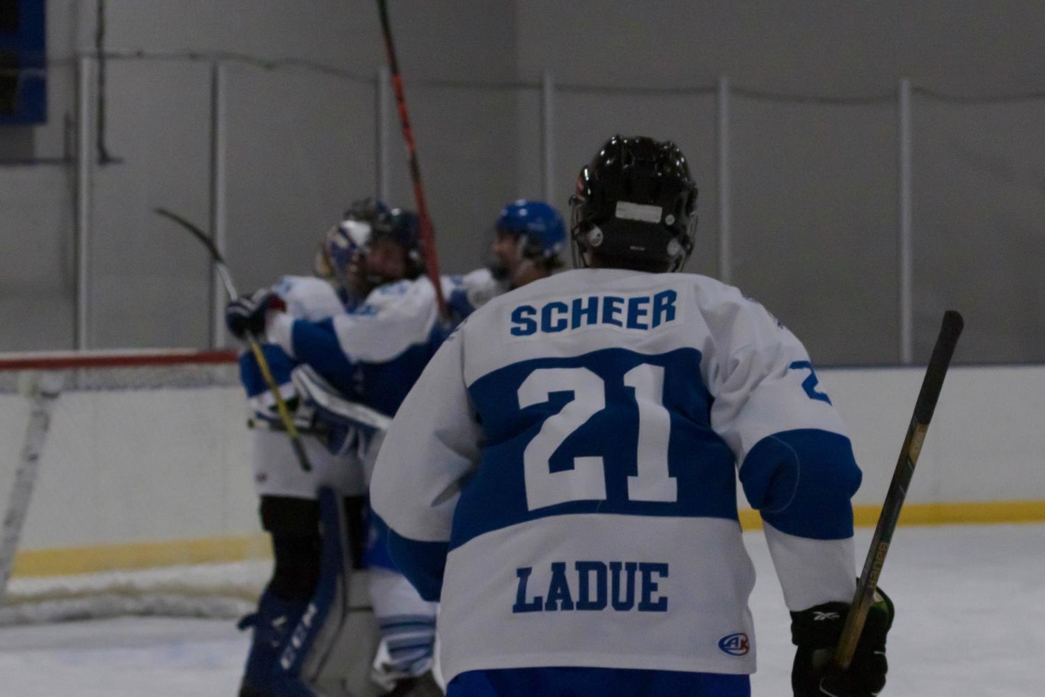 Ladue hockey game against Parkway West on Nov. 5