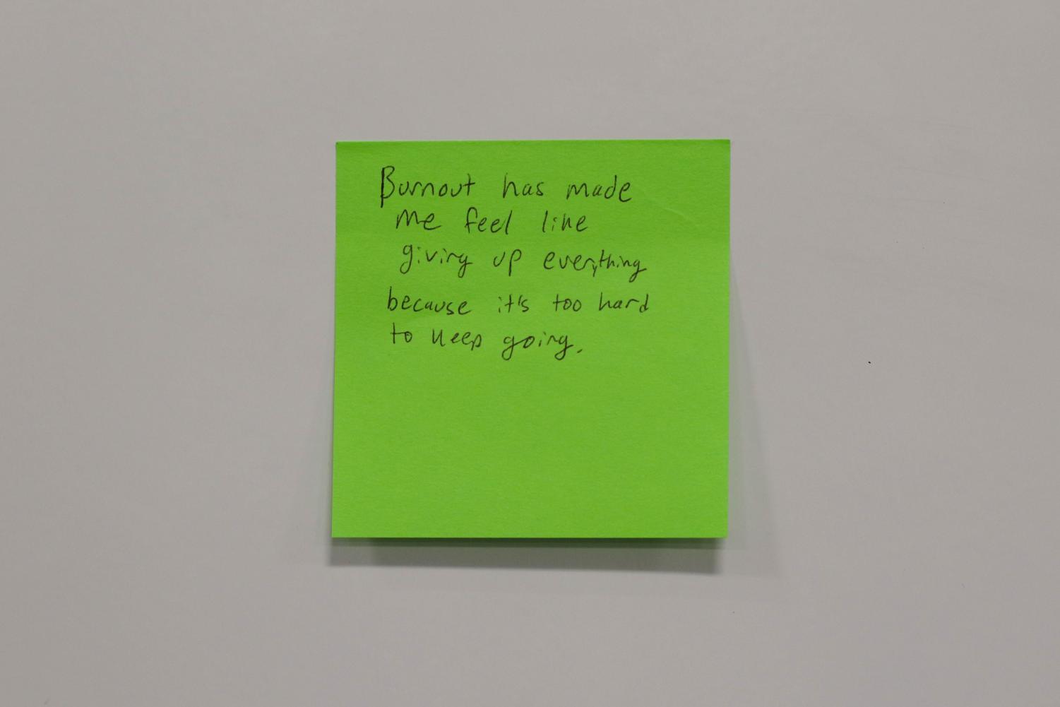 What does burnout feel like for you?