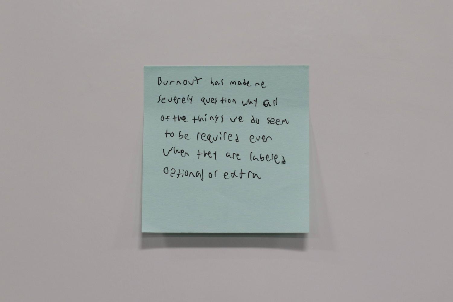 What does burnout feel like for you?