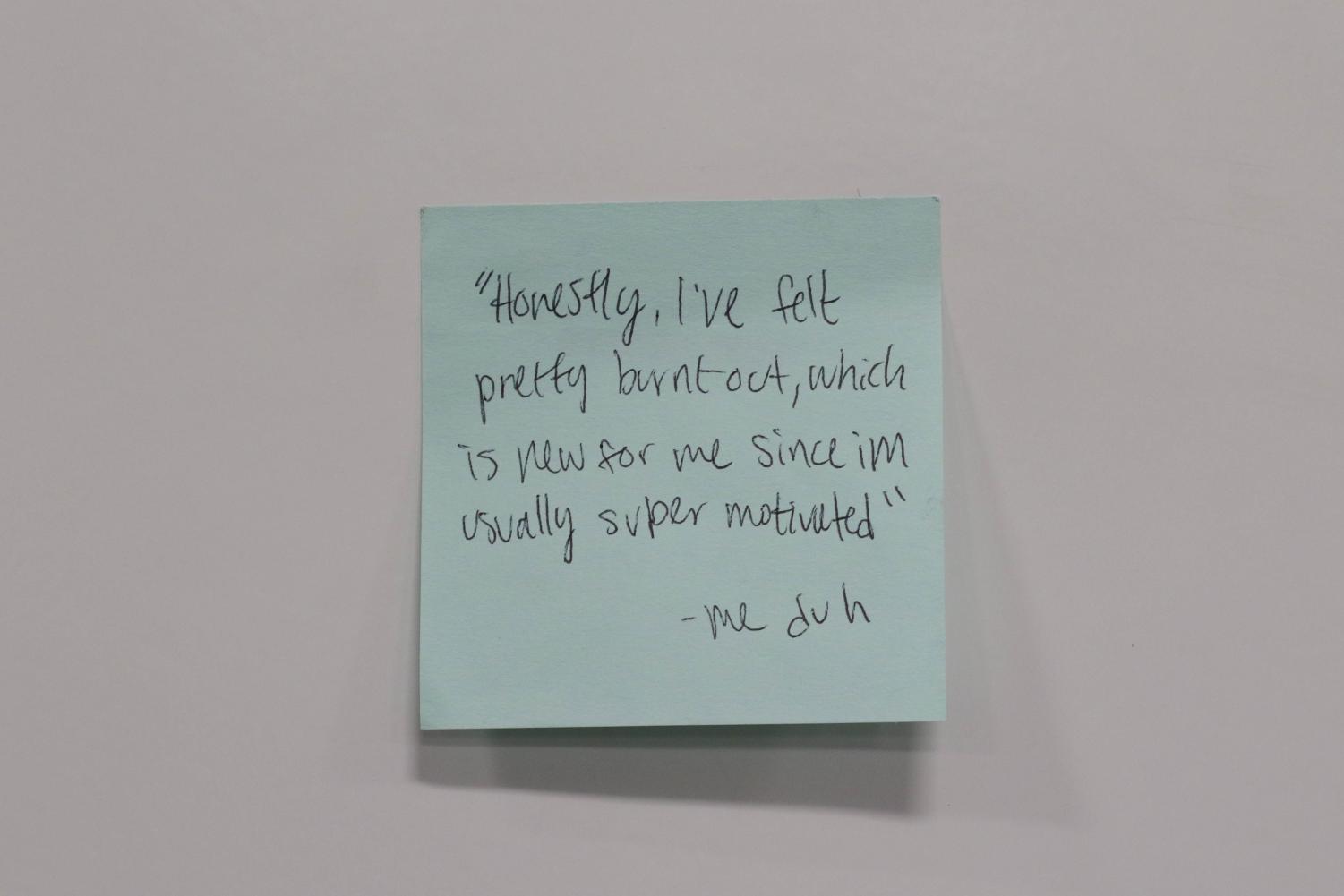What does burnout feel like for you?