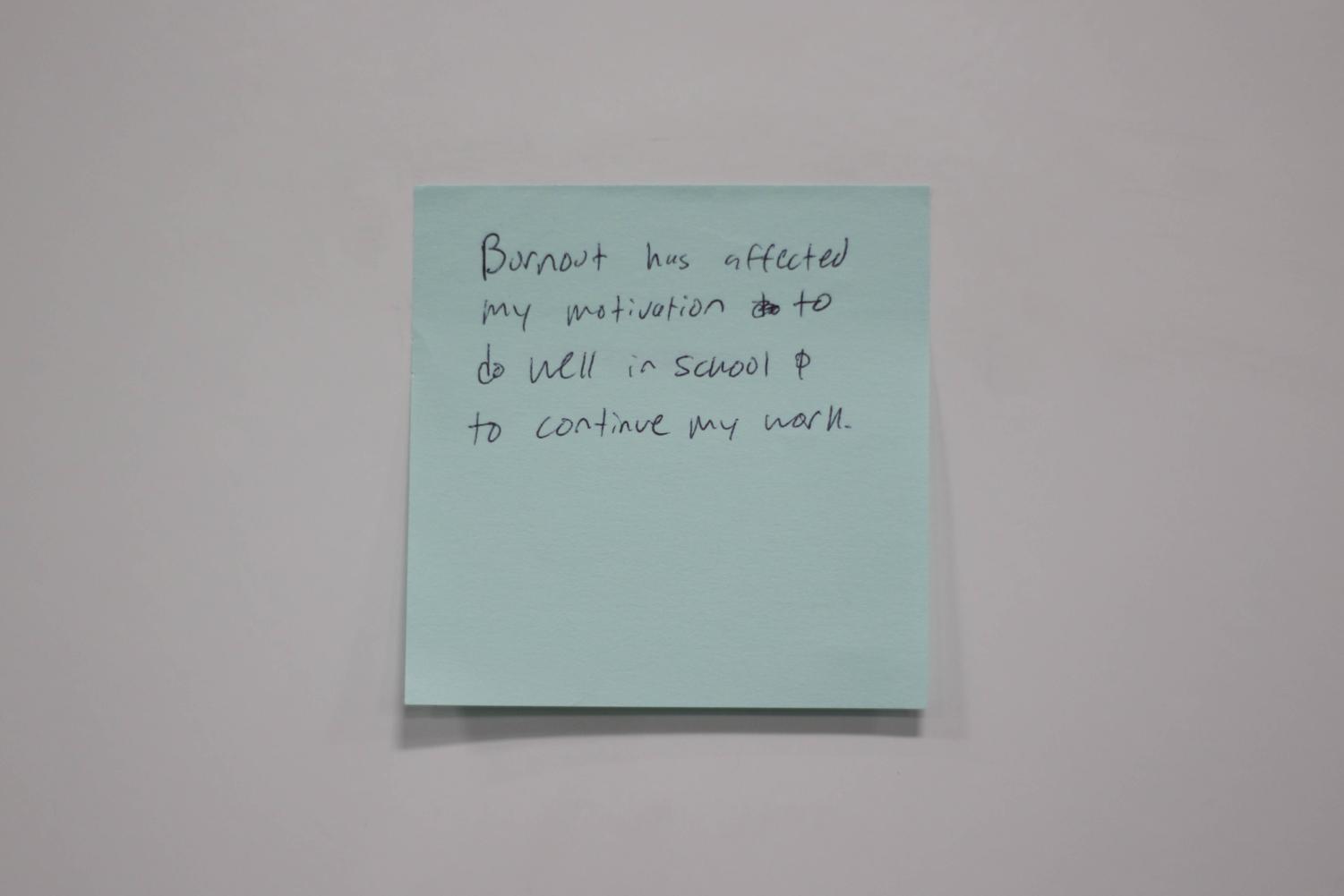 What does burnout feel like for you?