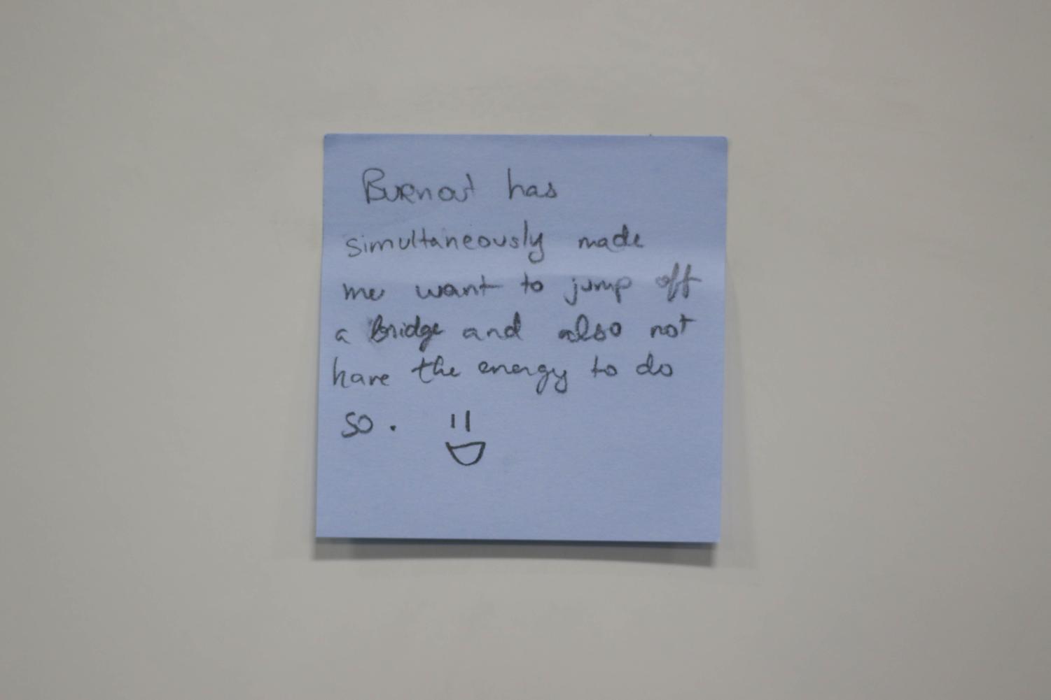What does burnout feel like for you?