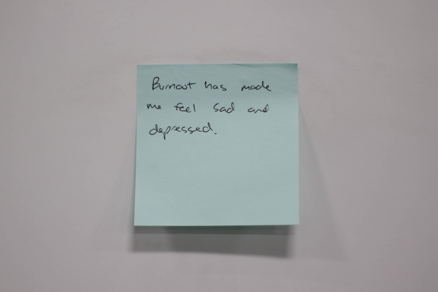 What does burnout feel like for you?