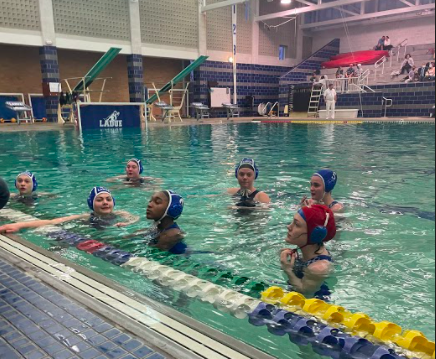 Girls Water polo teams up with Nerinx