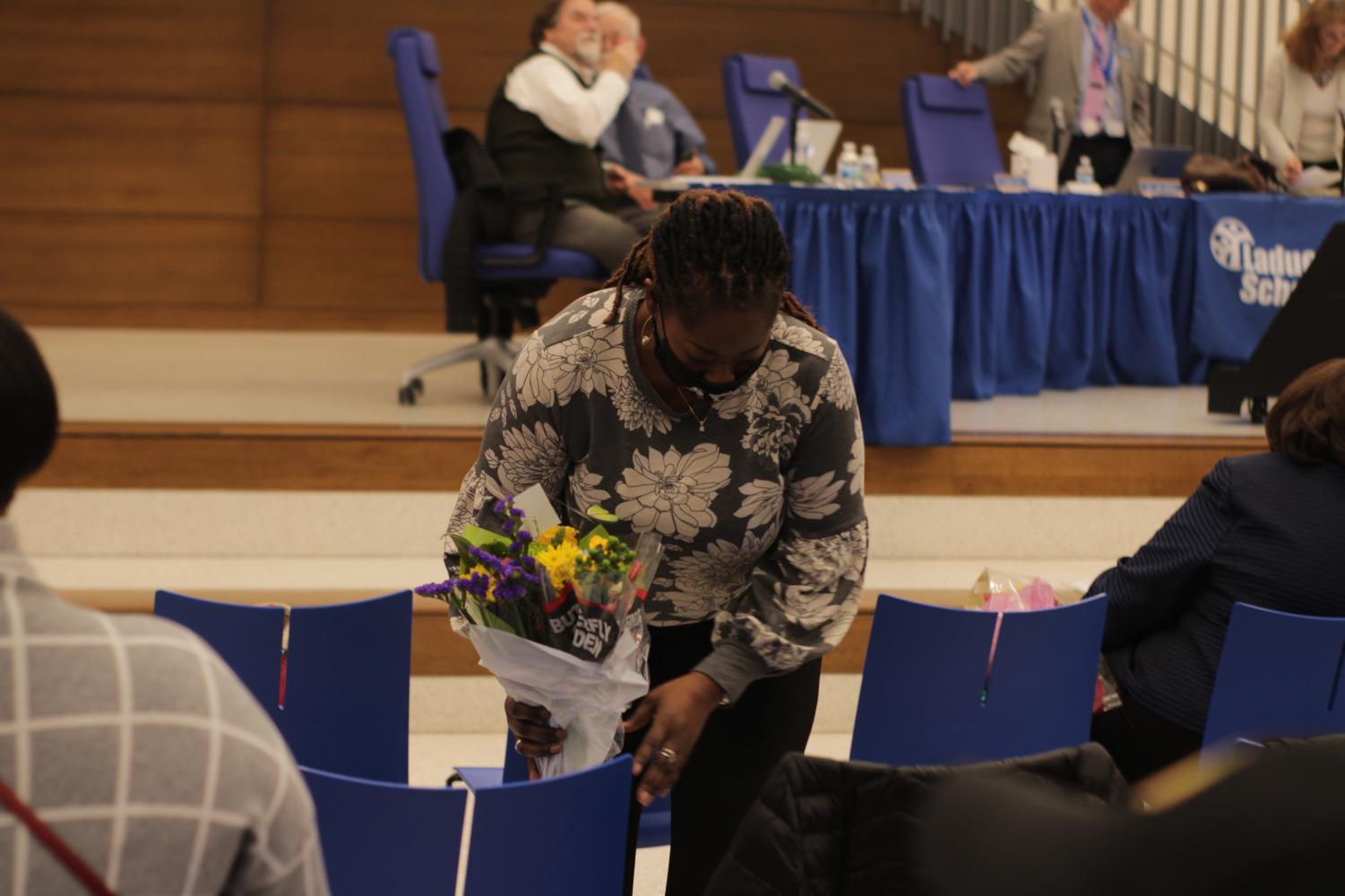 Kisha Lee is inducted as the first Black female president of the Ladue School Board