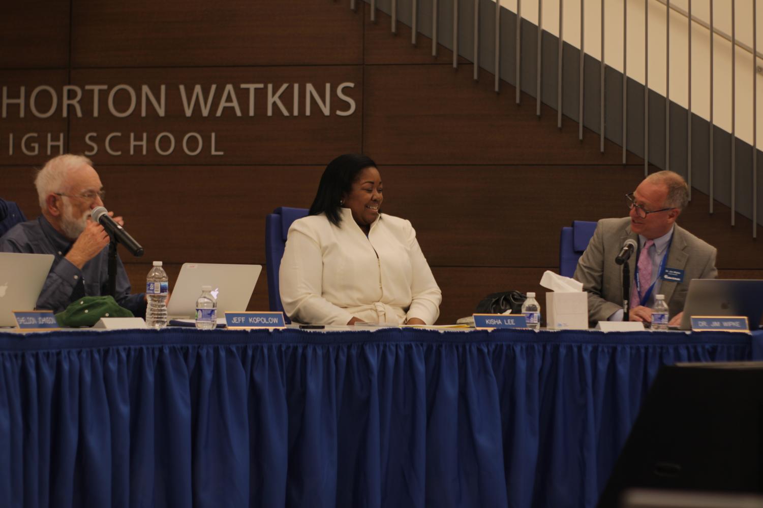 Kisha Lee is inducted as the first Black female president of the Ladue School Board