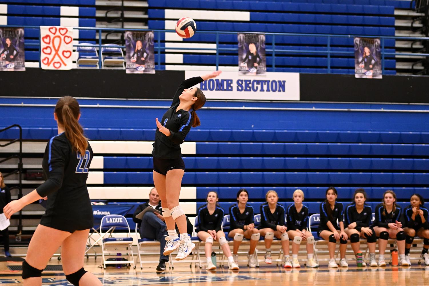 10/20 Girls Volleyball District Tournament vs McCluer