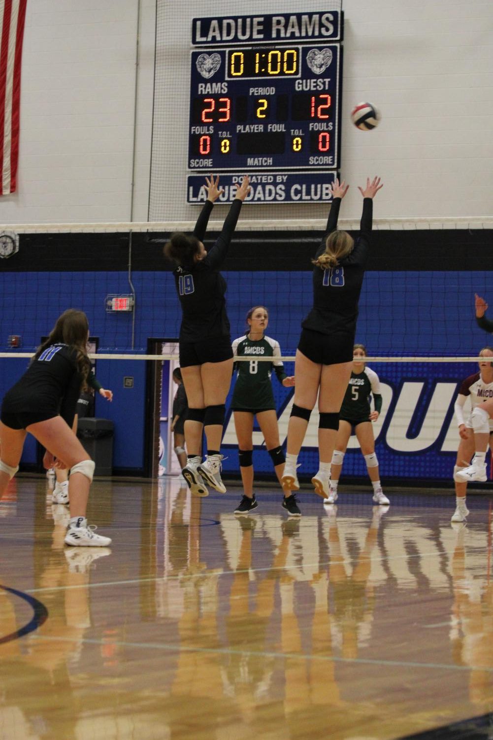 9/12 Girls JV Volleyball vs MICDS