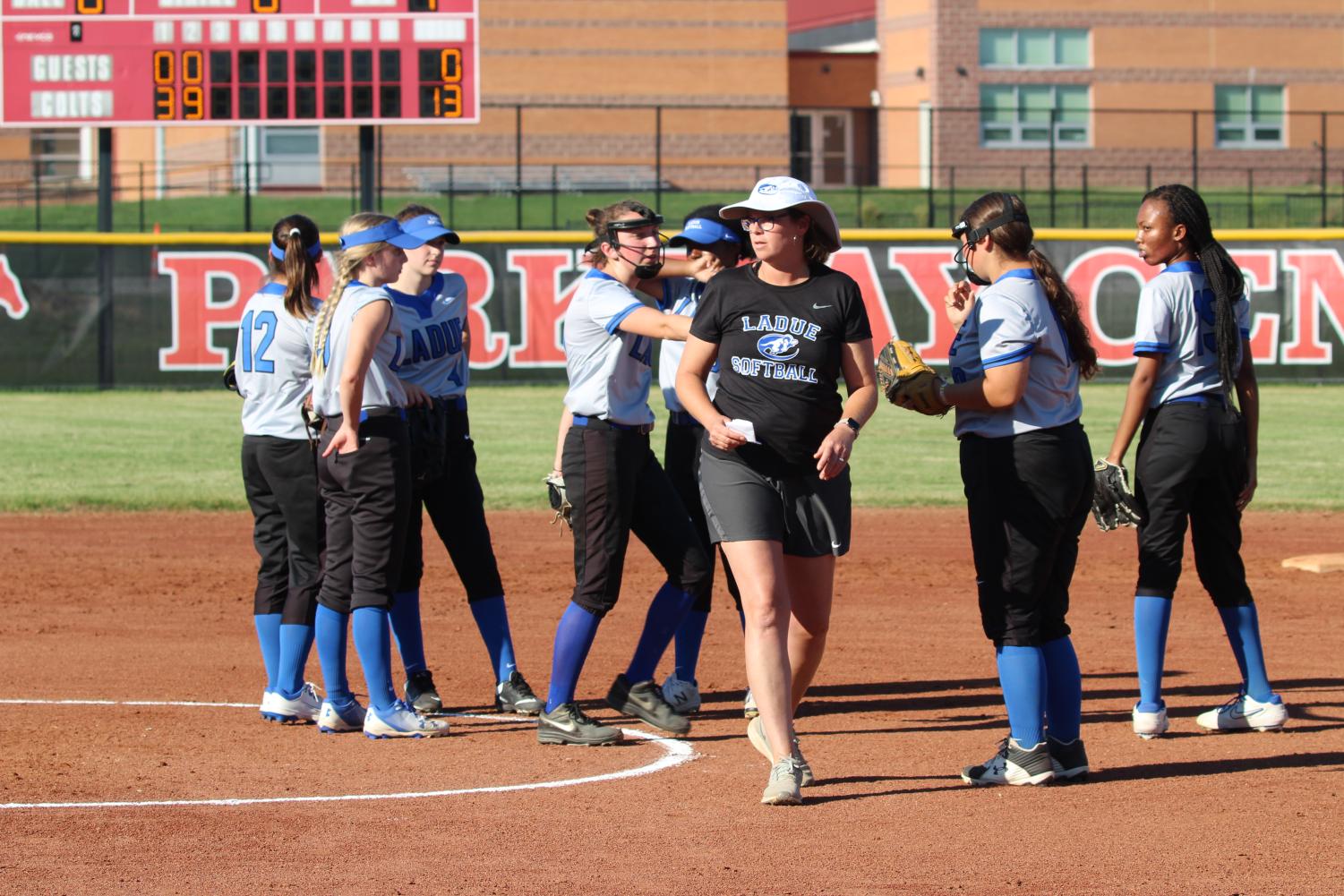 9/9 Girls Softball vs Parkway Central