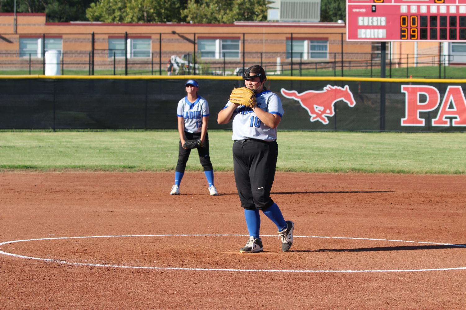 9/9 Girls Softball vs Parkway Central