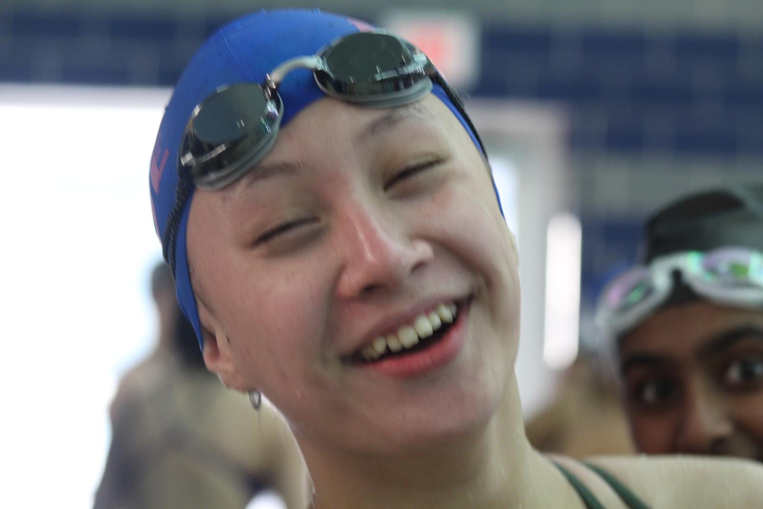 11/28 Girls Swimming Blue White Meet