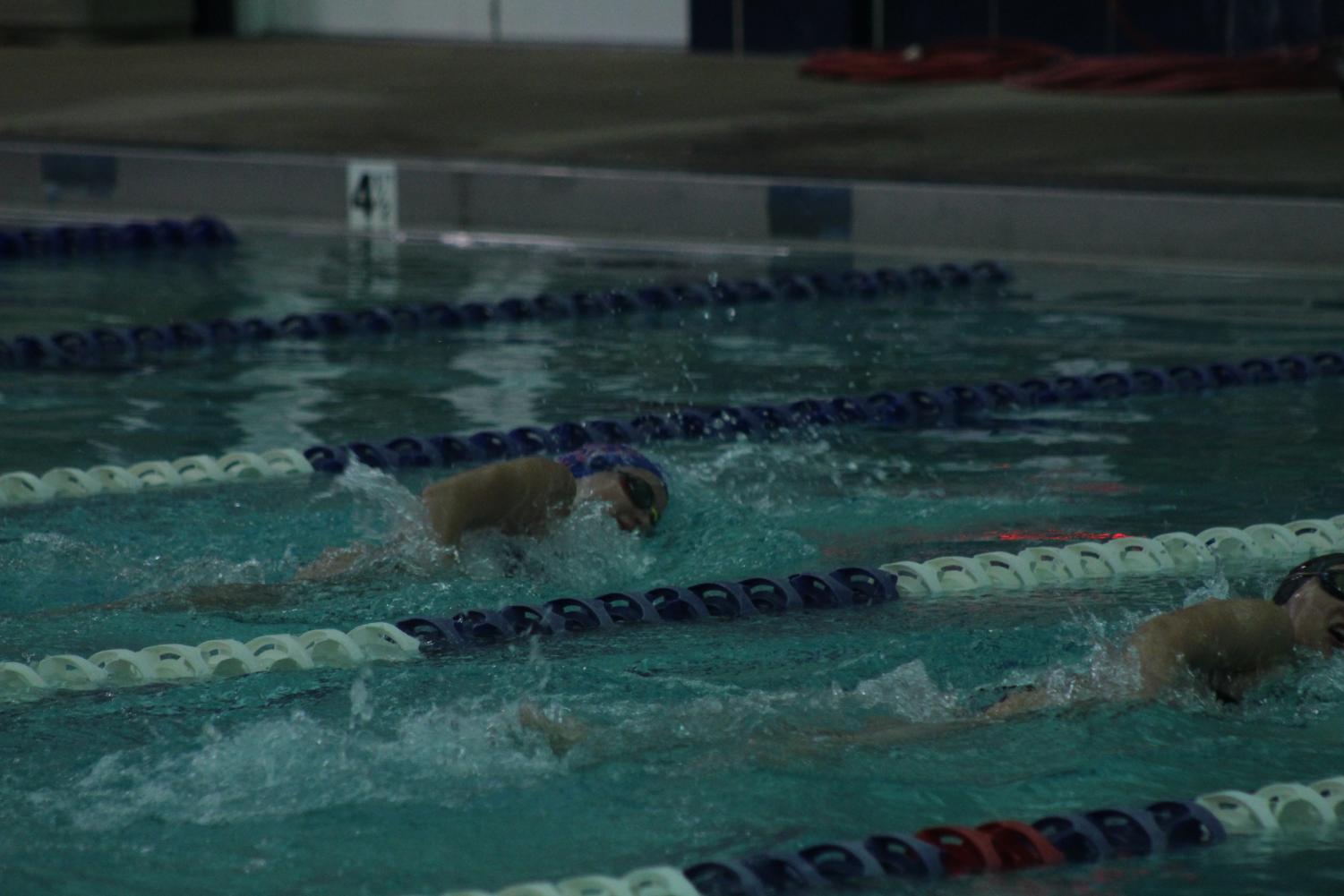 11/29 Girls Swim and Dive vs MICDS