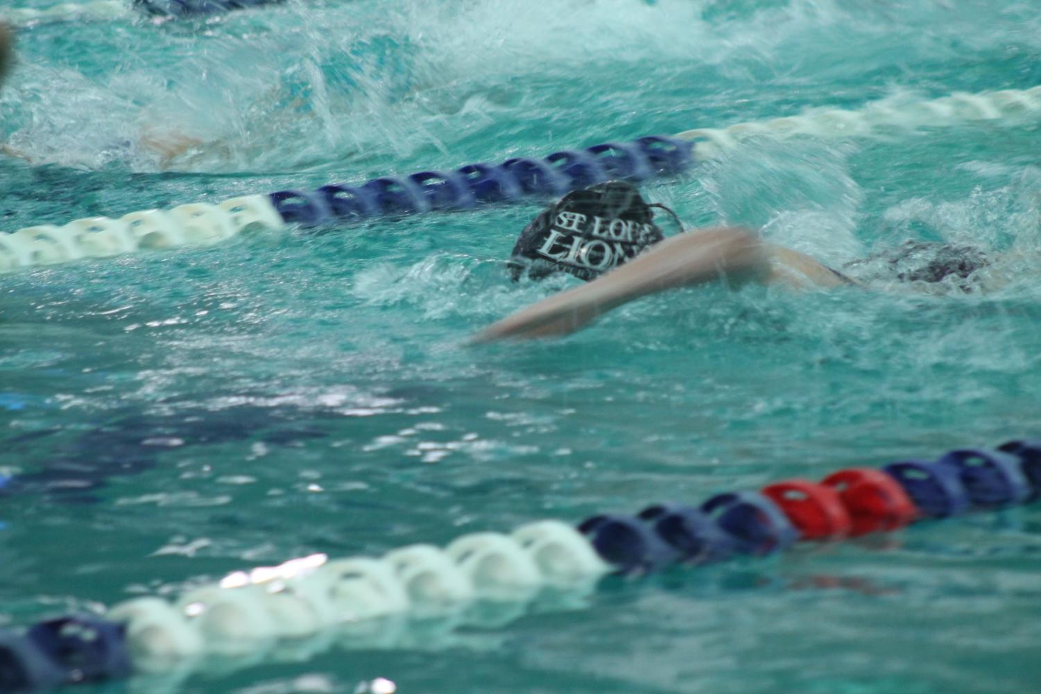 11/29 Girls Swim and Dive vs MICDS