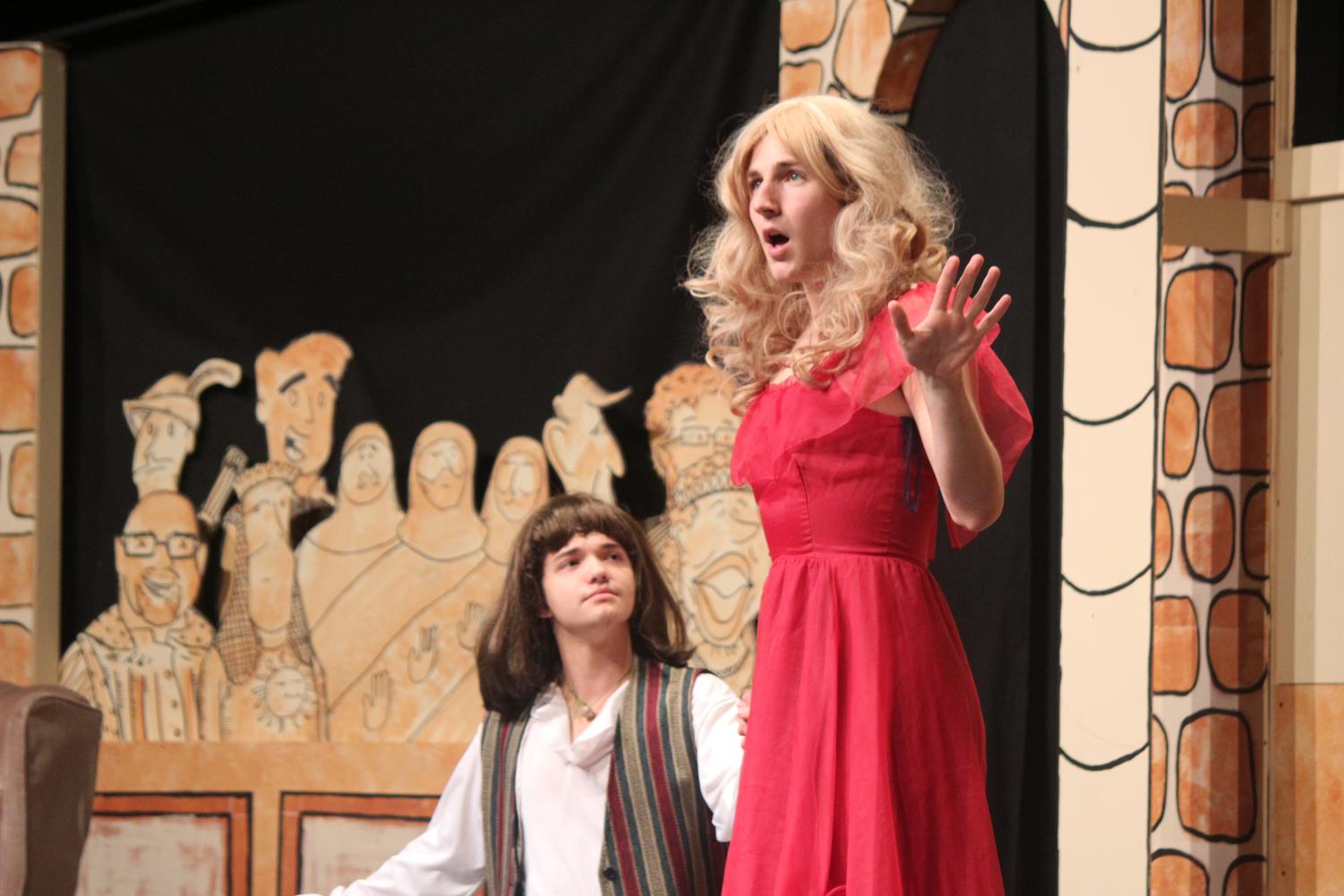 Fall Play Dress Rehearsal 10/24