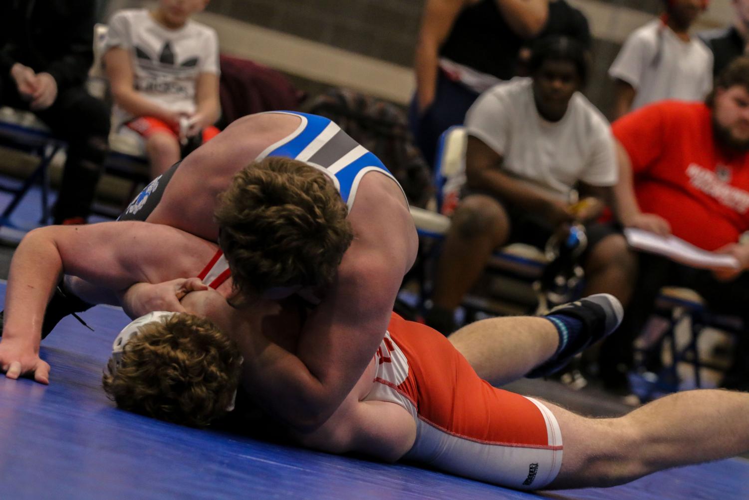 Ladue wrestling (senior night) vs Hazelwood West and Ritenour Jan. 4