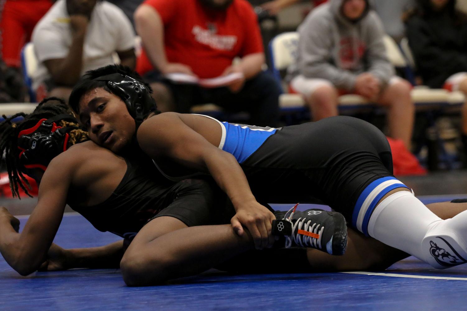 Ladue wrestling (senior night) vs Hazelwood West and Ritenour Jan. 4