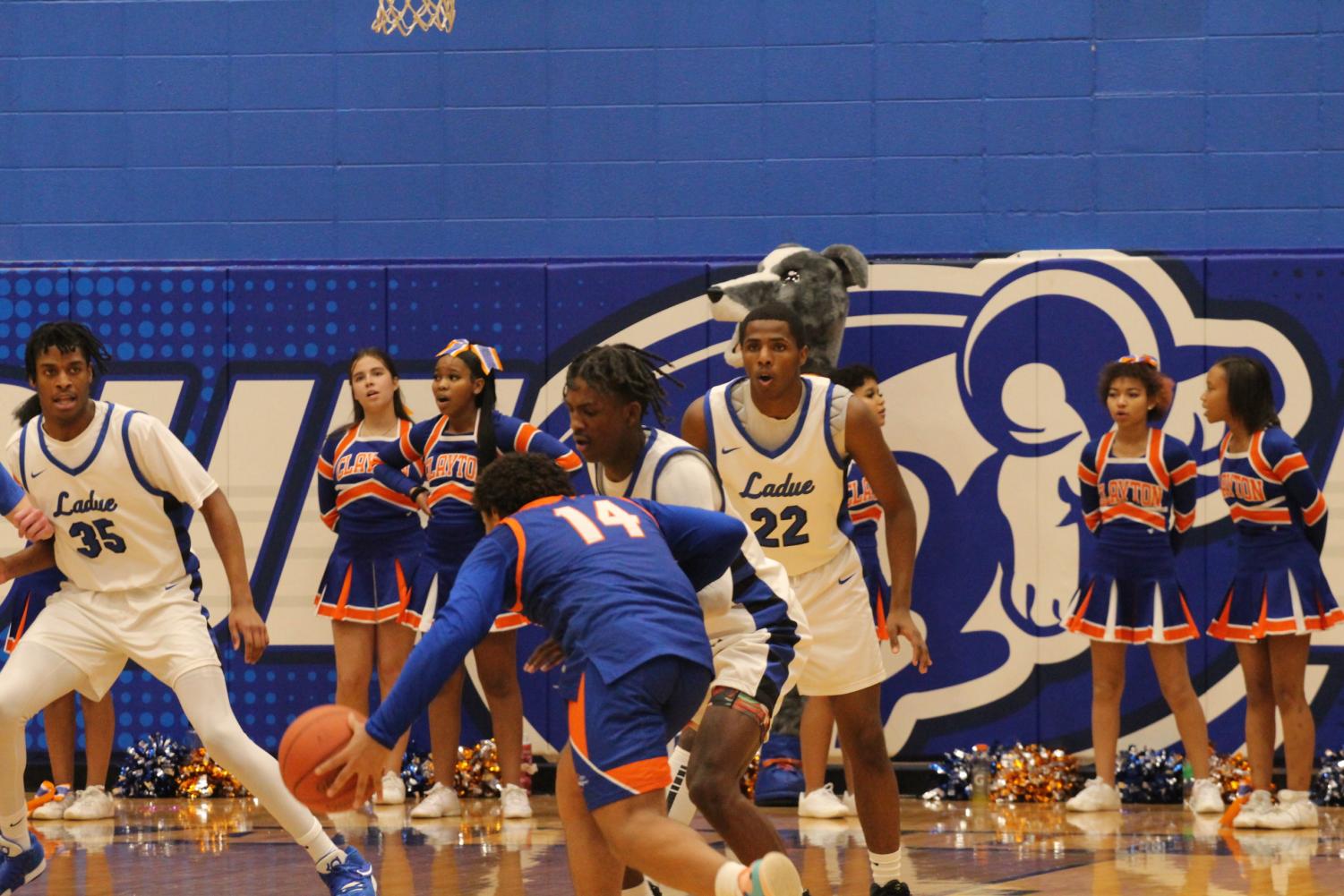 Boys varsity basketball, Ladue vs Clayton Dec. 16, 2022