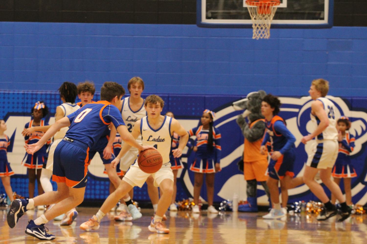 Boys varsity basketball, Ladue vs Clayton Dec. 16, 2022