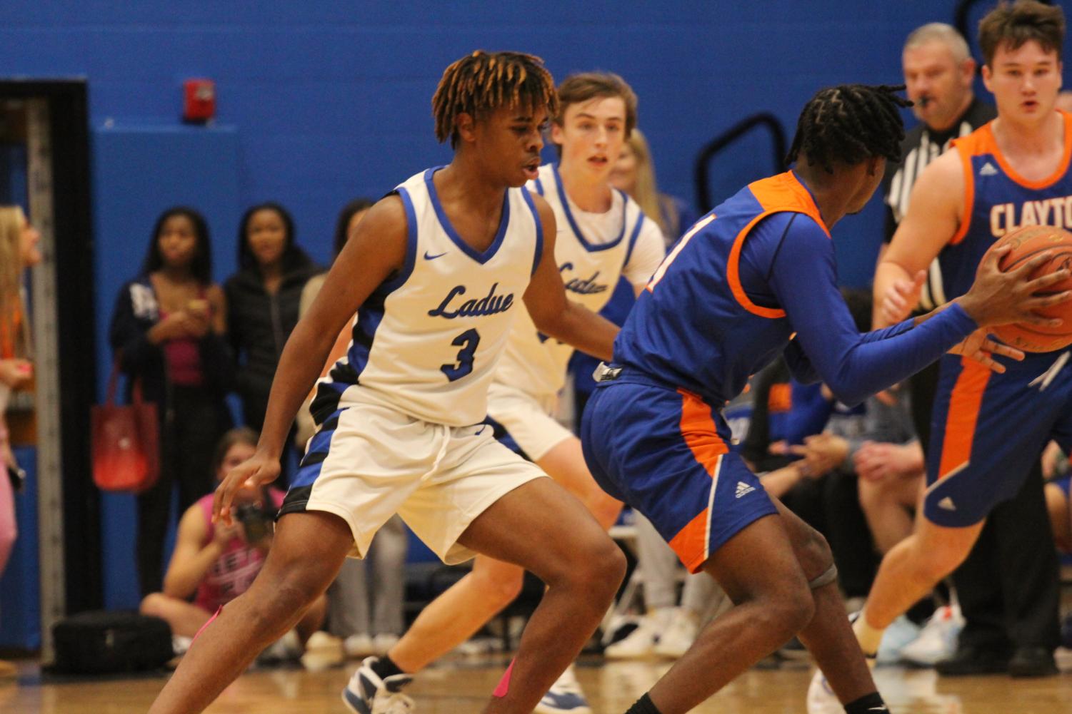 Boys varsity basketball, Ladue vs Clayton Dec. 16, 2022