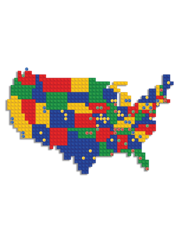 Lego Map